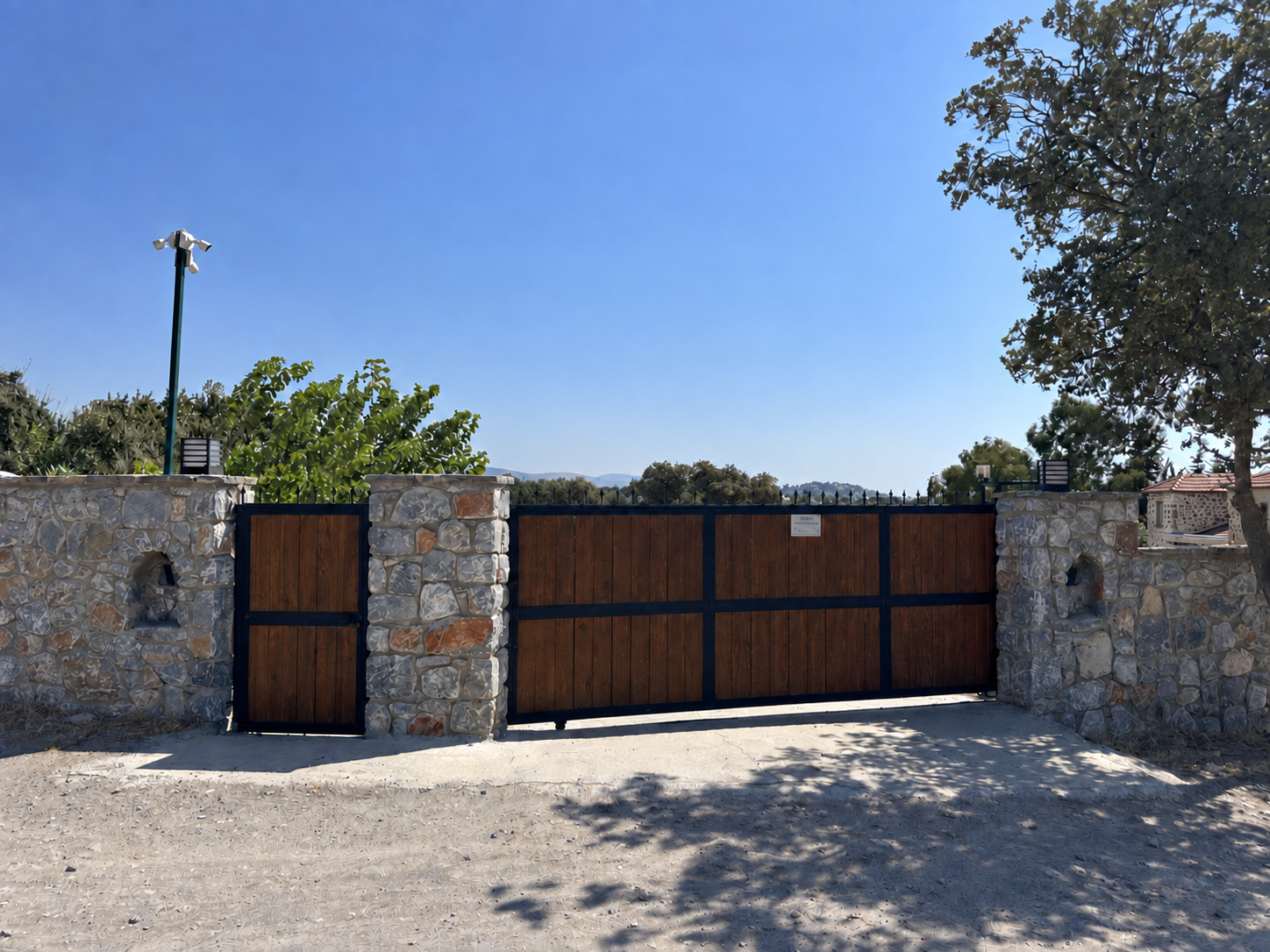 Efe Camping kamp alanından görünüm